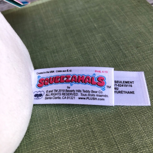 Squeezamals Peta Marshmallow Series 2 Desserts stuffed plush toy scented ©️2019 - Picture 10 of 13